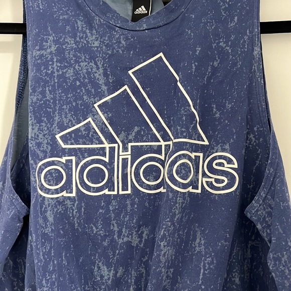 Adidas Womens performance knot Tank Top Medium like new condition - Picture 2 of 5
